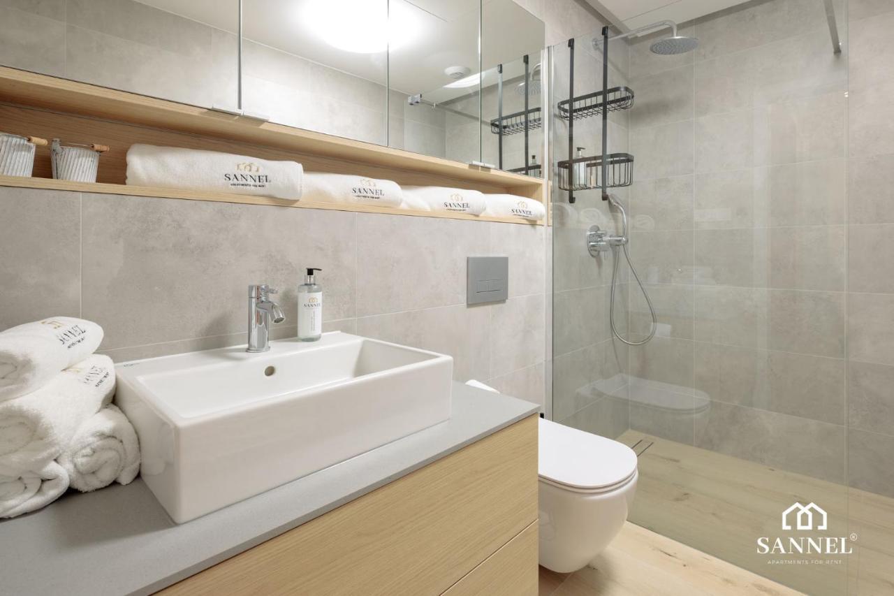 Apartament Baltic Blues Z Dostepem Do Basenow,Strefy Saun,Jacuzzi - Pinea Apartments Pobierowo - Sannel Apartments For Rent Exterior foto